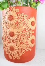 Oaxaca Clay Vase Extra Large - Image 3