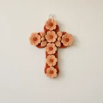 Oaxaca Clay Wall Hanging Cross