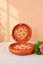 Oaxaca Embroidered Clay Ashtray