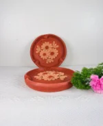 Oaxaca Embroidered Clay Ashtray - Image 2