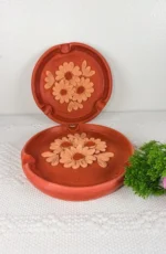 Oaxaca Embroidered Clay Ashtray - Image 4