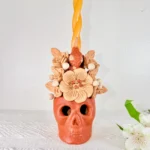 Oaxaca Filigrana Clay Candleholder - Image 2