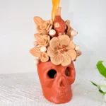 Oaxaca Filigrana Clay Candleholder - Image 4