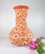 Oaxaca Filigrana Clay Vase Large - Image 2