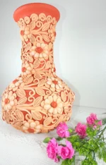 Oaxaca Filigrana Clay Vase Large - Image 4