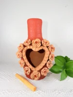 Oaxaca Pottery Clay Chimney - Image 2