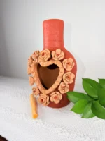 Oaxaca Pottery Clay Chimney - Image 3