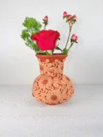 Oaxaca Pottery Clay Vase Small - Image 2
