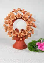 Oaxaca Pottery Tree of Life Embroidered Clay - Image 3