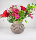 Oaxaca Smoked Clay Vase - Image 2