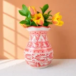 Pink Talavera Vase
