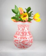 Pink Talavera Vase - Image 2