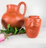 Red Clay Pitcher Set - Image 3