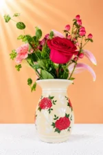 Roses Ceramic Handmade Vase