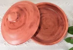 Rustic Ceramic Tortillero Handmade in Mexico - Image 3