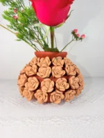 Small Barro Bordado Clay Vase - Image 3