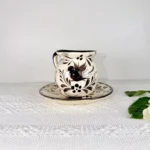 Small Ceramic Dinnerware Set Handpainted in Mexico - Image 5