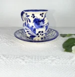 Small Ceramic Dinnerware Set Handpainted in Mexico - Image 6