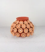 Small Embroidered Clay Vase from Oaxaca - Image 4