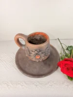 Smoked Clay Dinnerware Handmade in Oaxaca - Image 3