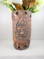 Smoked Clay Planter Vase Handmade in Oaxaca - Image 3