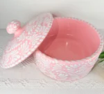 Talavera Tortilla Warmer in Pink - Image 4