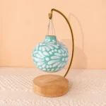 Teal Talavera Ornament