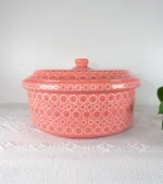 Traditional Capula Clay Tortillero with Lid from Michoacan - Image 3
