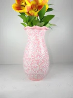 Traditional Pink Talavera Vase - Image 3