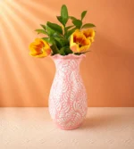 Traditional Talavera Vase from Puebla