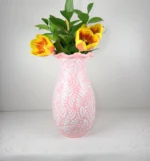 Traditional Talavera Vase from Puebla - Image 2