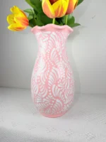 Traditional Talavera Vase from Puebla - Image 3