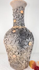 Oaxaca Filigrana Smoked Clay Vase Large - Image 4