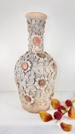 Oaxaca Filigrana Smoked Clay Vase Large - Image 3