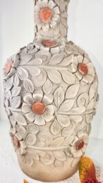 Oaxaca Filigrana Smoked Clay Vase Large - Image 4