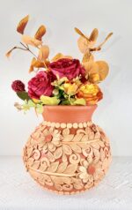 Handmade Clay Vase from Oaxaca Mexico - Image 3