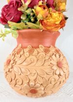 Handmade Clay Vase from Oaxaca Mexico - Image 4