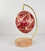 Hand-Carved Jícara Ornament | Mexican Folk Art Christmas Ornament - Image 3