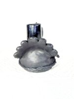 Handmade Barro Negro Hen Candleholder | Oaxacan Black Clay Folk Art - Image 5